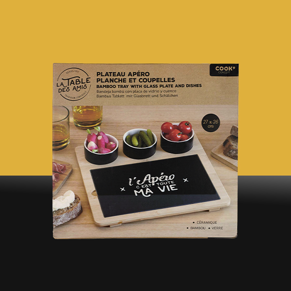 Plateau, Planche & Coupelles