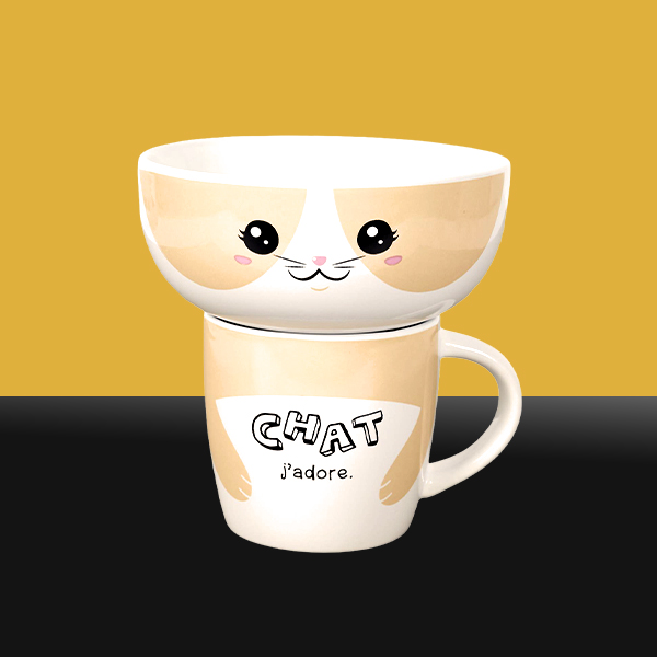 Mug et Bol 2 en 1